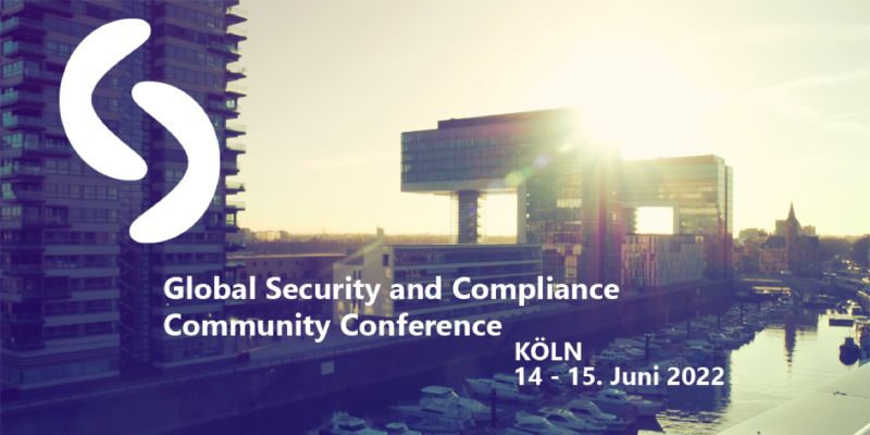 Global Security and Compliance Conference 2022 – Registration startet